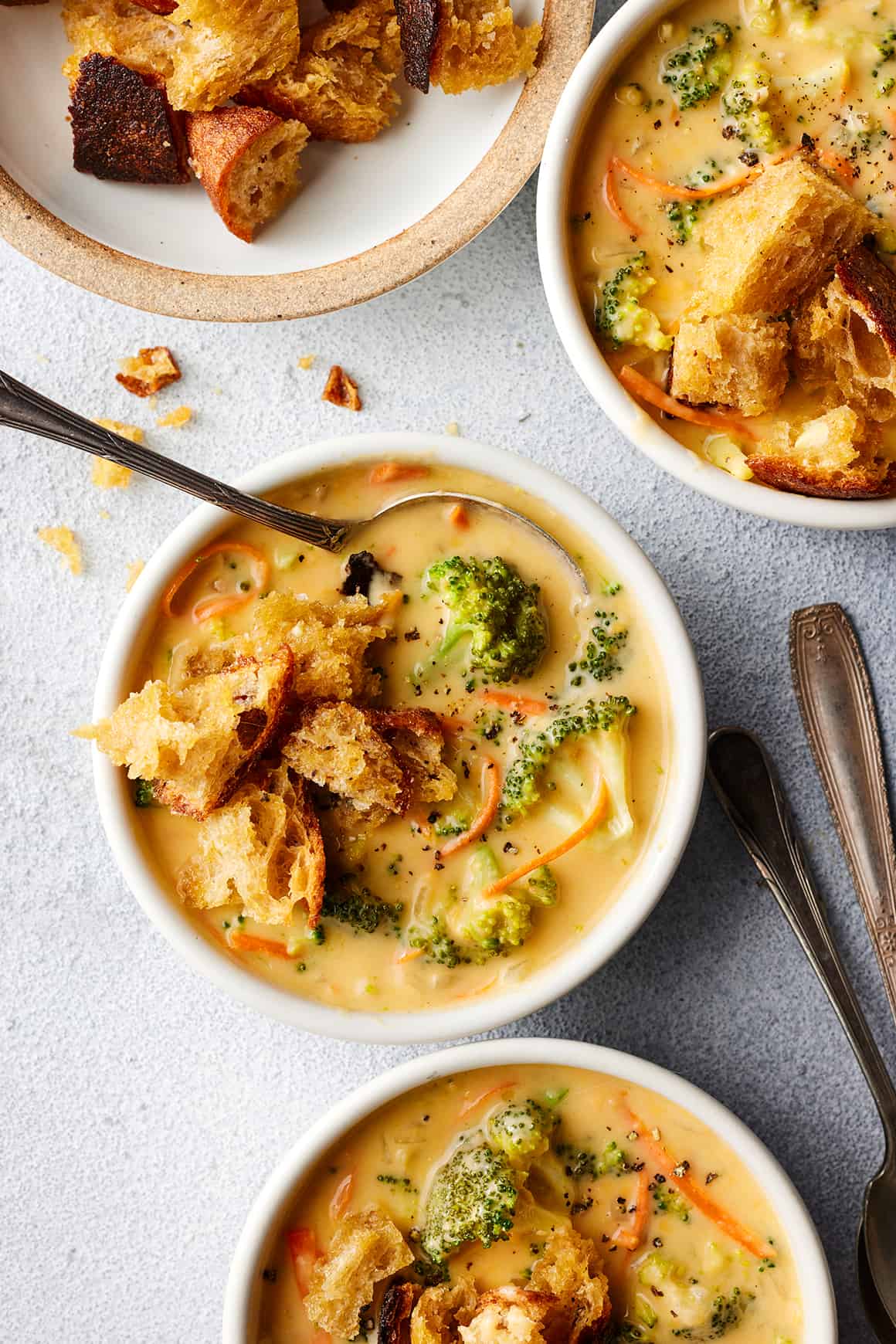 Broccoli cheddar soup