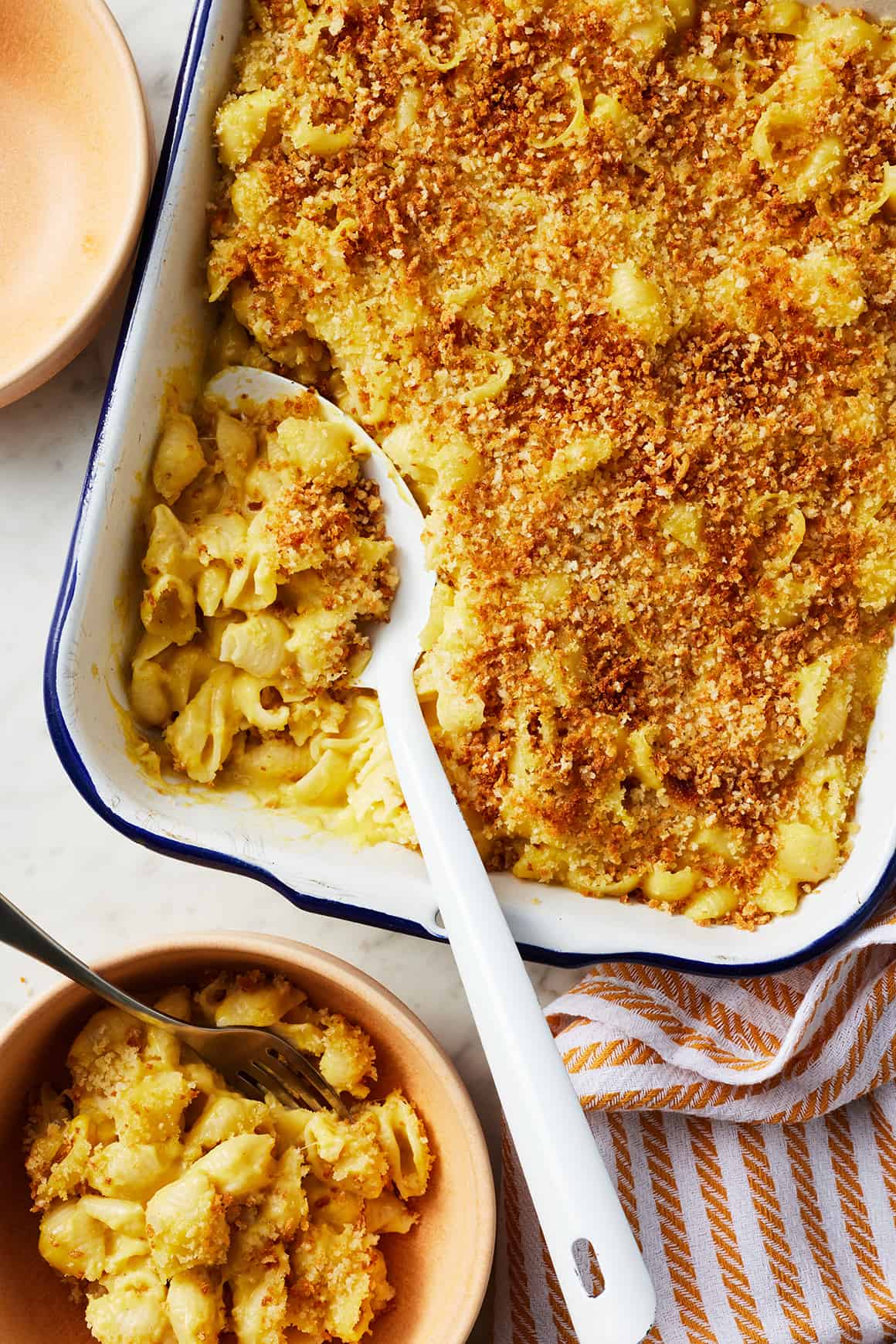 Butternut squash mac and cheese