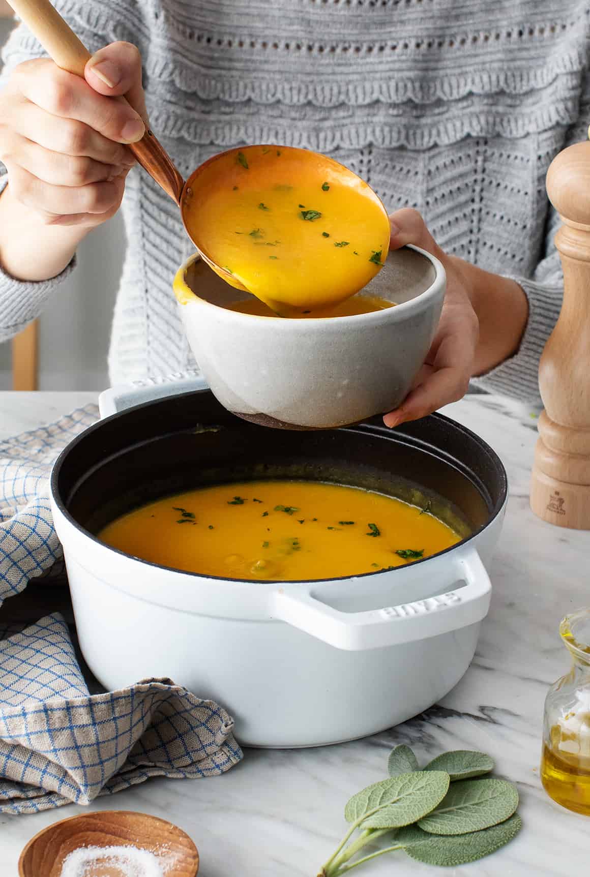 Butternut squash soup