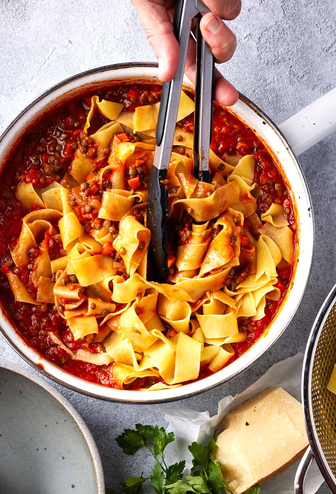 Lentil pasta