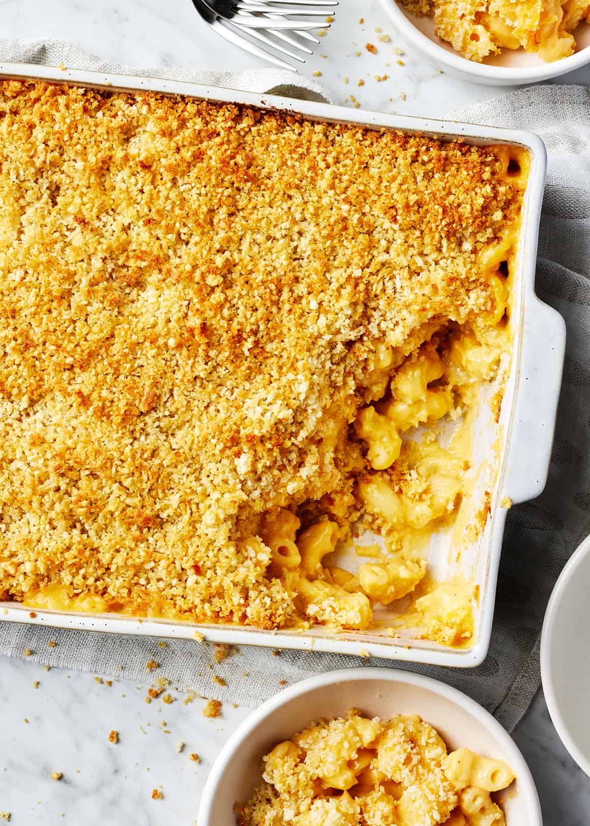 Baked mac and cheese