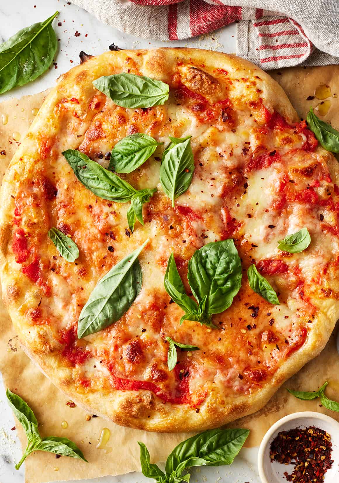 Margherita pizza