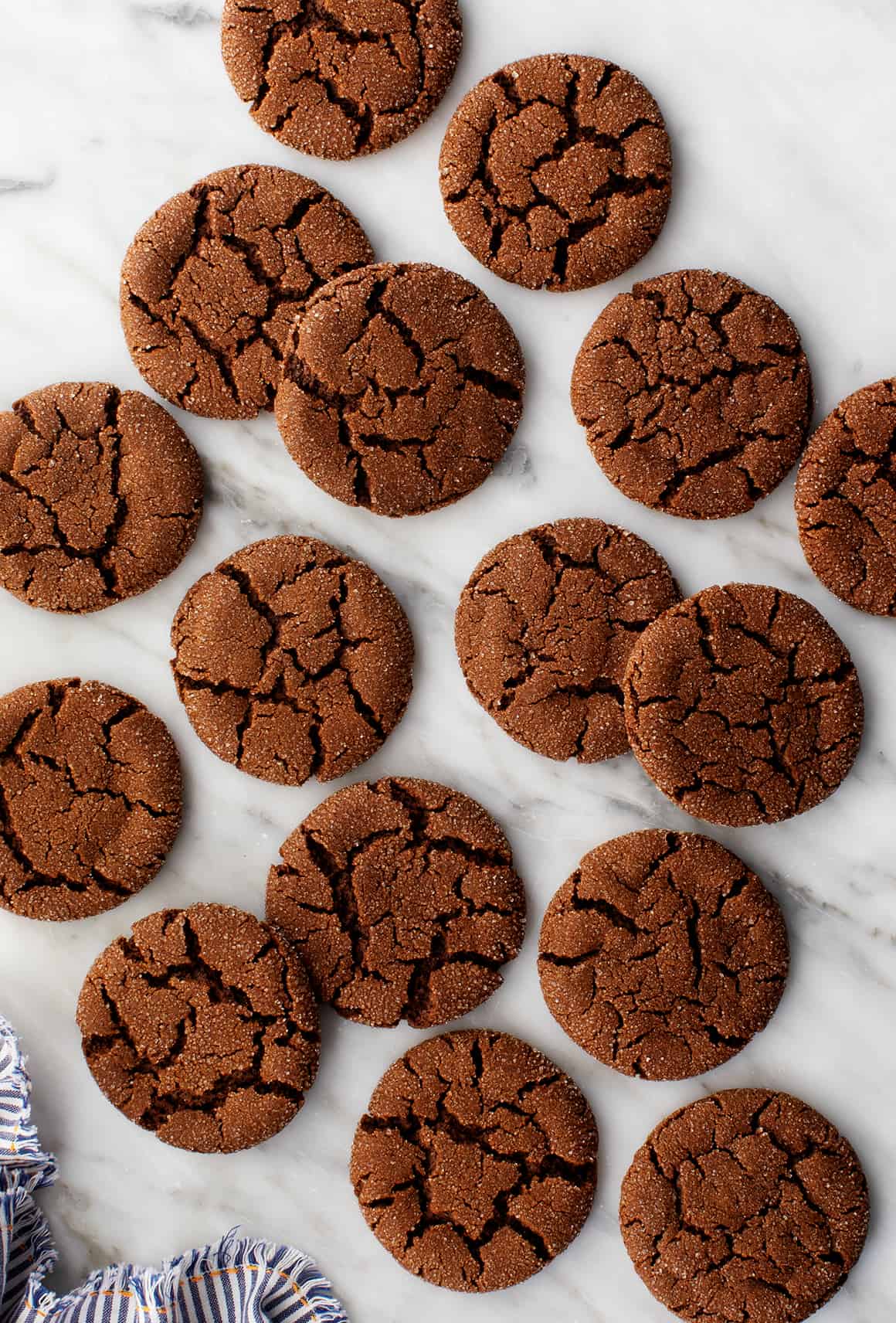 Chewy molasses cookies