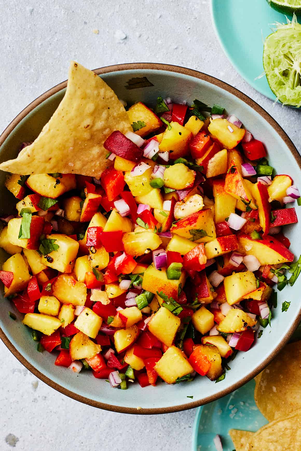 Peach salsa