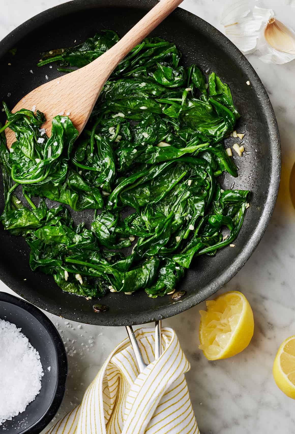 Sauteed spinach