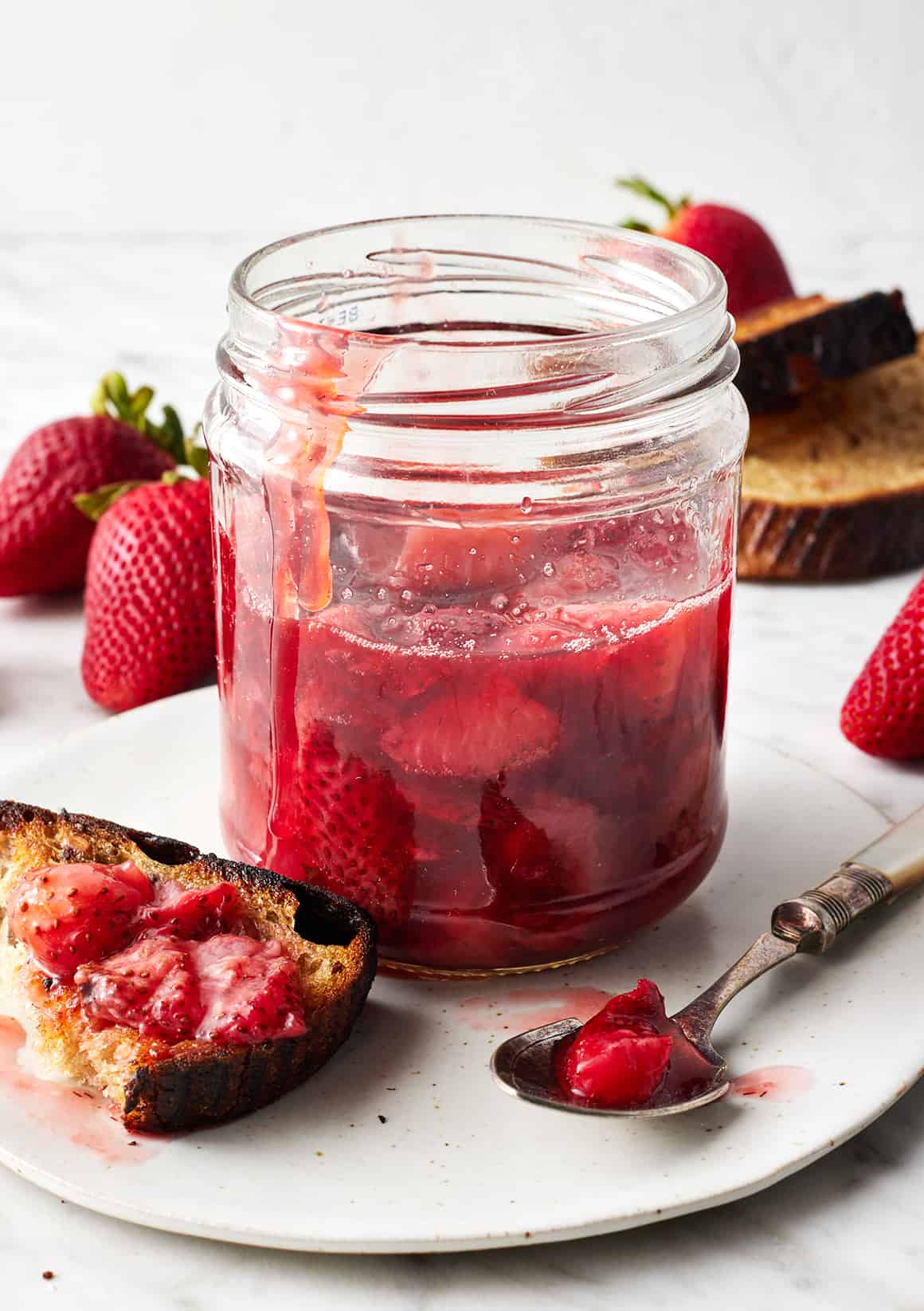 Strawberry compote