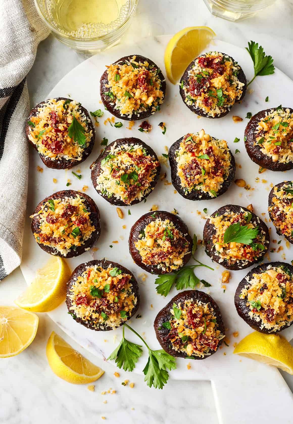 stuffed mushrooms